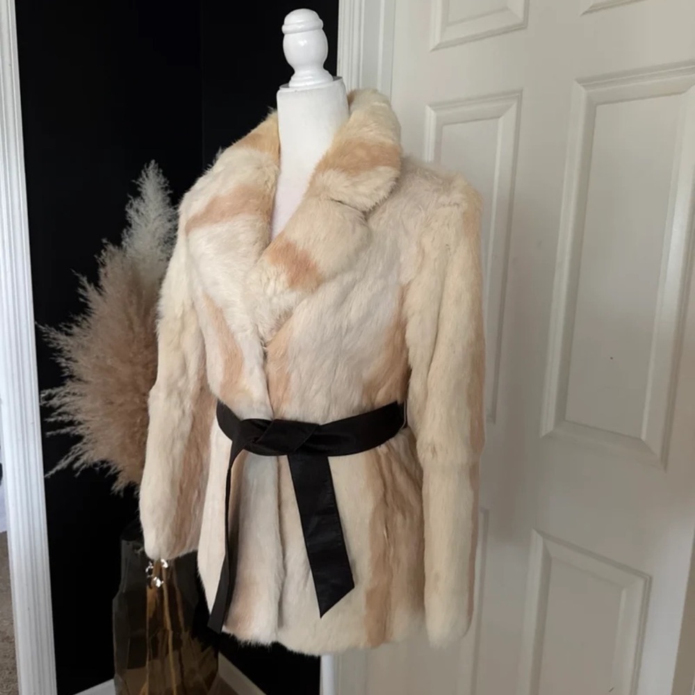 Vintage Imperial 100% Rabbit Fur Coat 
size Small - Picture 3 of 12